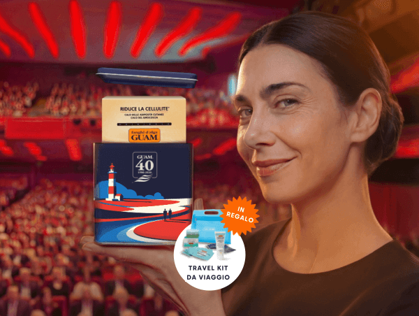 <p>GUAM è sul palco. <br />Il regalo è per te.</p>